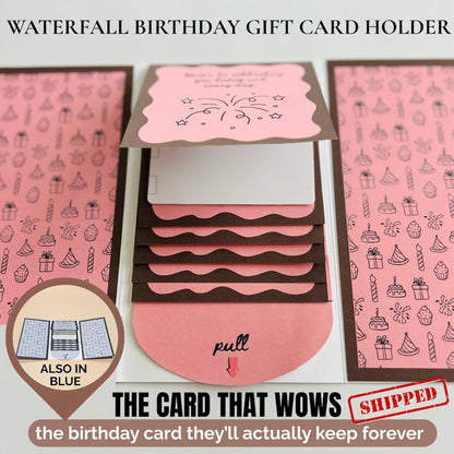 🎁LAST DAY 50% OFF - 🎄 Handmade Merry Christmas Gift Card Holder💖