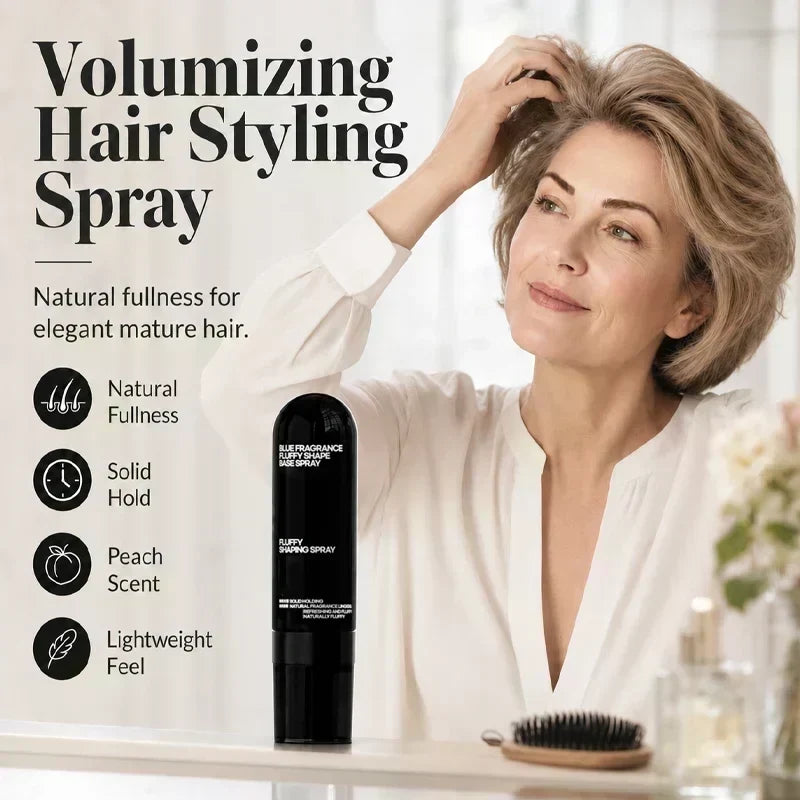 ⏳Salon Volume in 3 Seconds ✨Peach-Scented Volumizing & Setting Spray